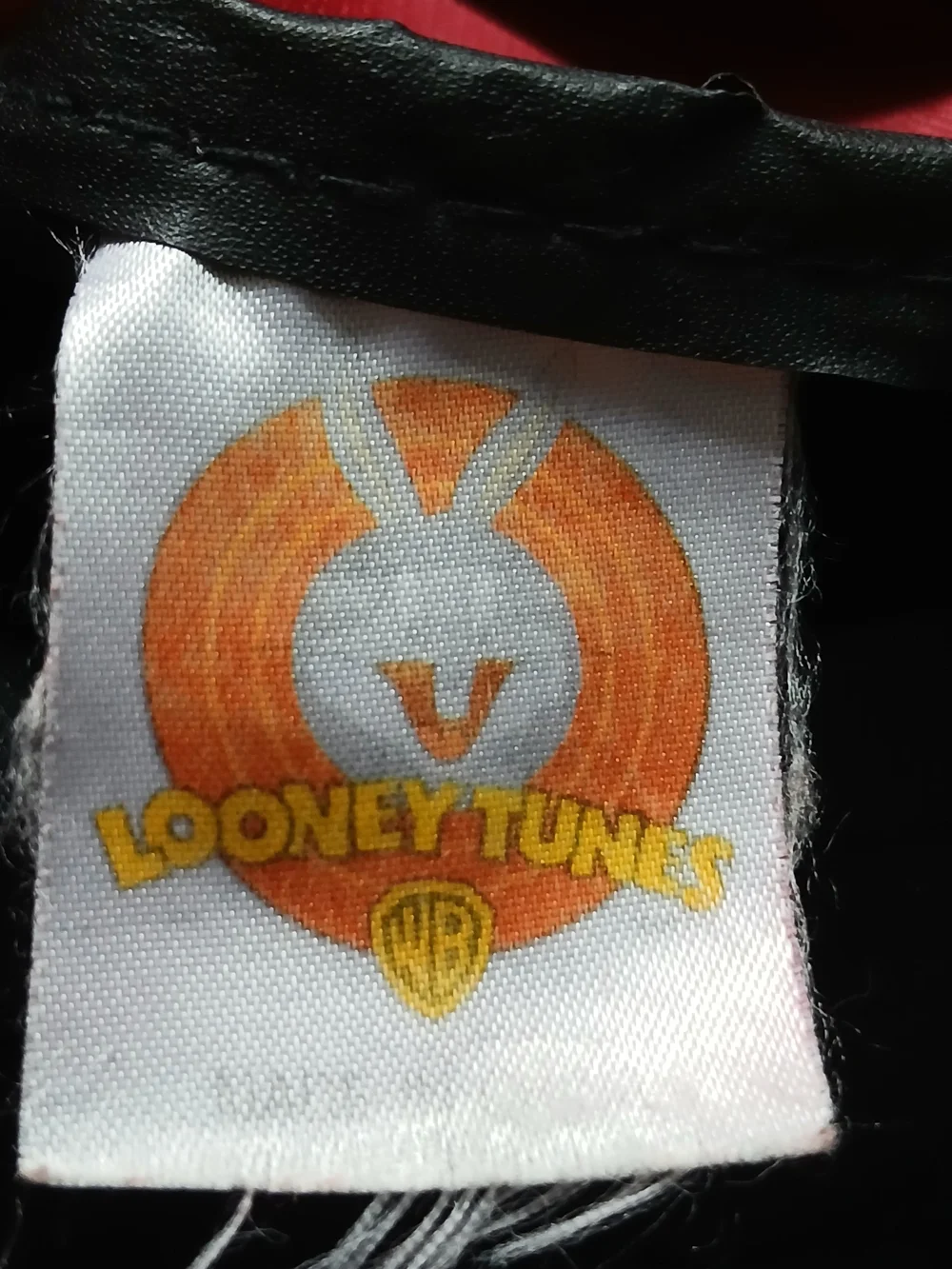 Vintage Looney Tunes Large Canvas Backpack Red/Black